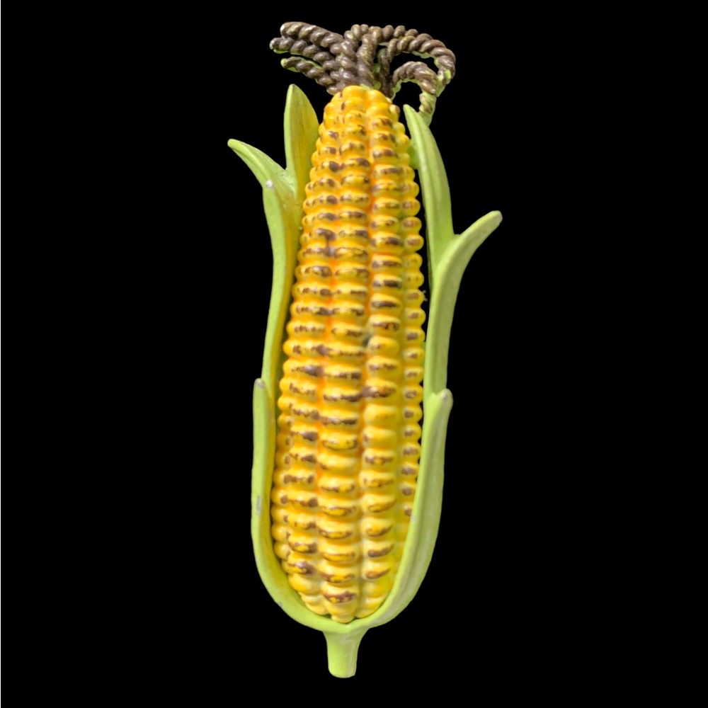 Coro fall harvest corn brooch 2 1/2 inches long